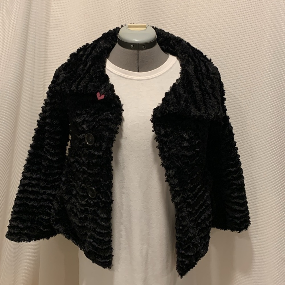 Girl’s Patagonia Pelage jacket black medium size 10 - Picture 2 of 7